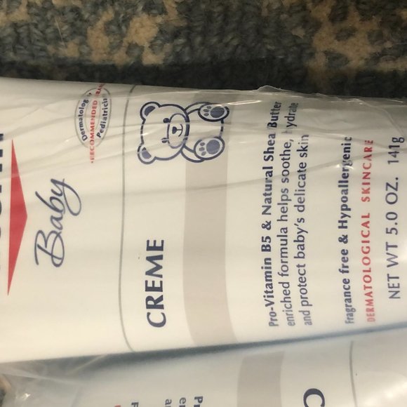 Eucerin Baby Cream - TWO 3-pack, 5oz tubes. (6 tubes total) Lot #85261657 - Picture 3 of 4